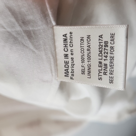 Altar'd State Cream And Tan Striped Mini Dress, Size M - Picture 8 of 8